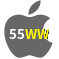 Aplicativo 55WW para iOS
